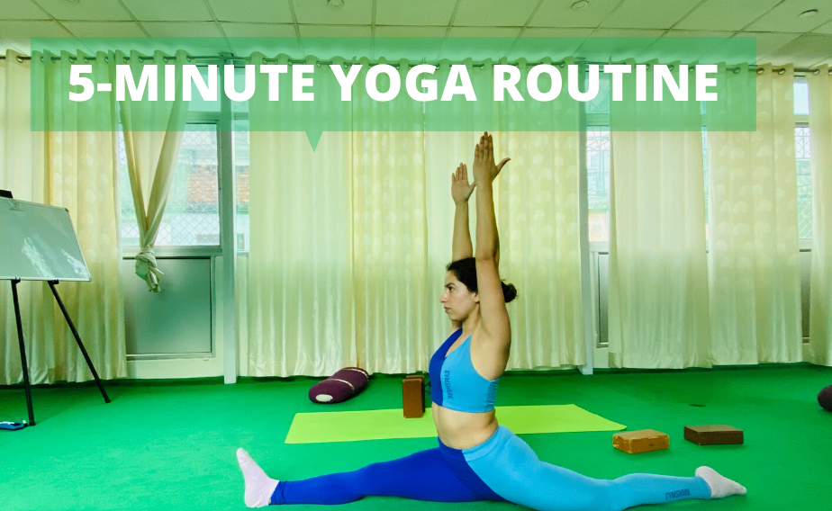 5 minute yoga
